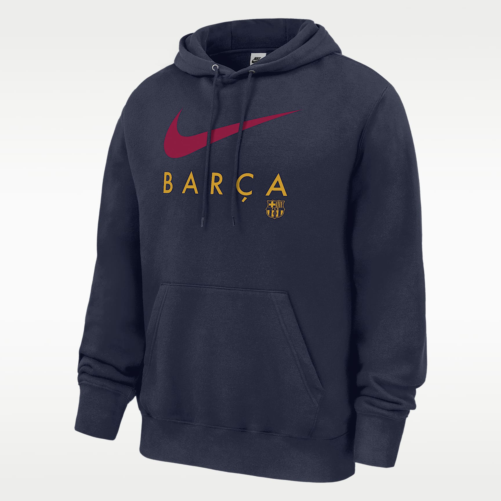 Barcelona Club Fleece Men's Nike Pullover Hoodie. Nike.com